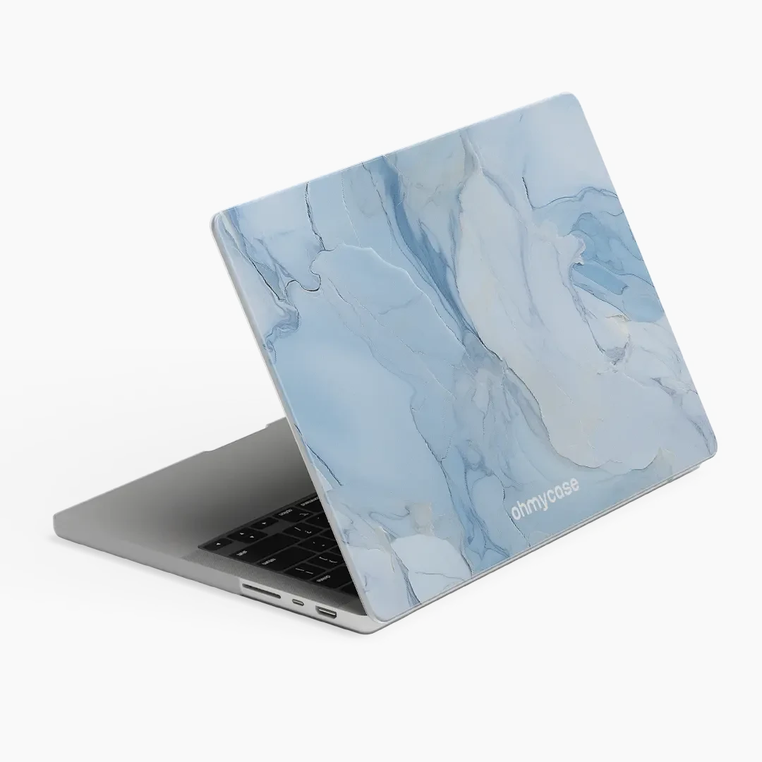 Coque Mac - Glace Bleutée