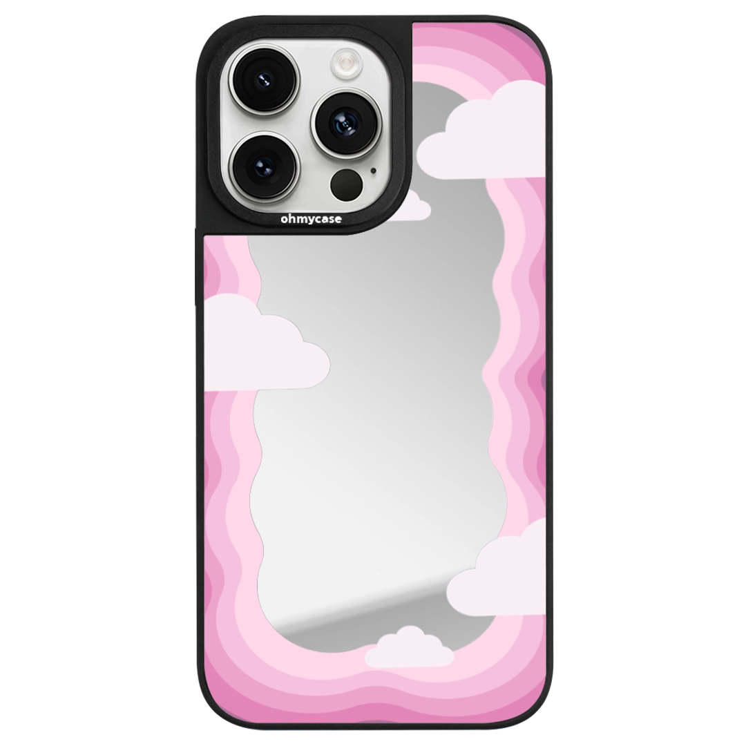 Coque Miroir - Pink Cloud