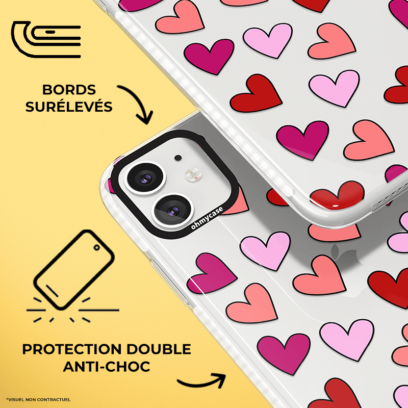 Coque - Hearts - OHMYCASE