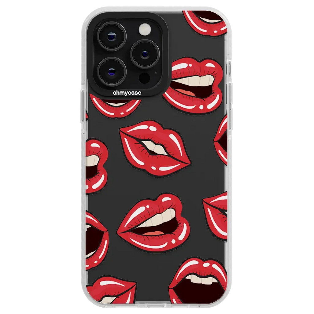 Coque - Lèvres rouges - OHMYCASE