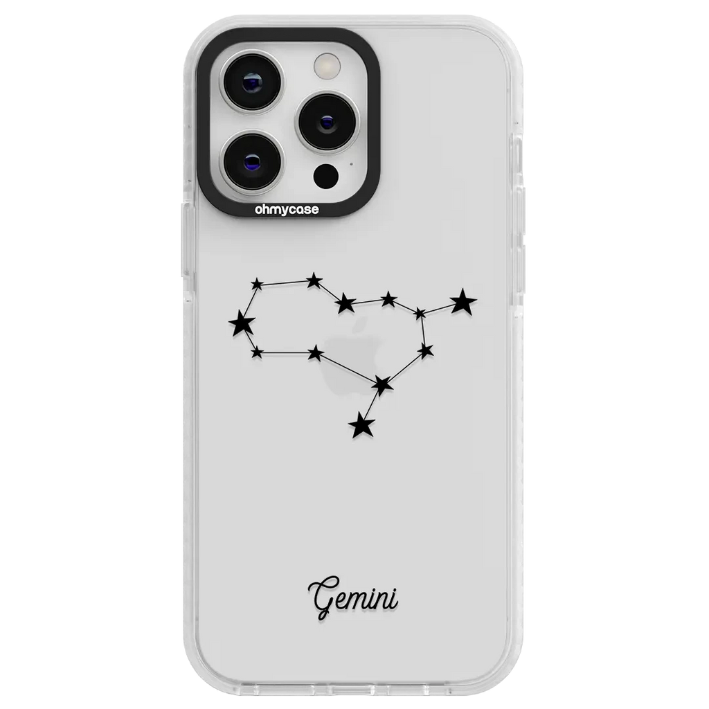 Coque - Astro Gémeaux (noir) - OHMYCASE