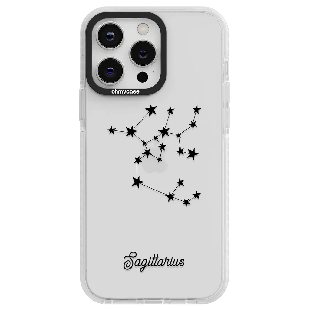 Coque - Astro Sagittaire (noir) - OHMYCASE