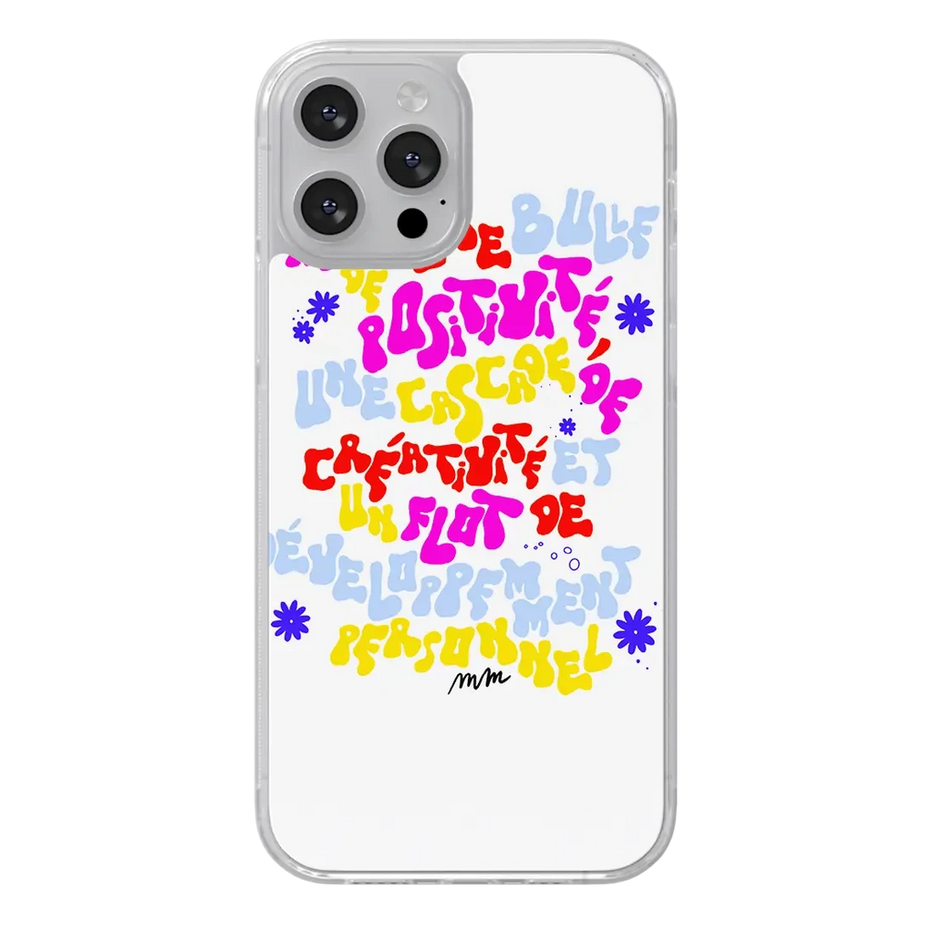 With a bubble of positivity - Mmargot creation