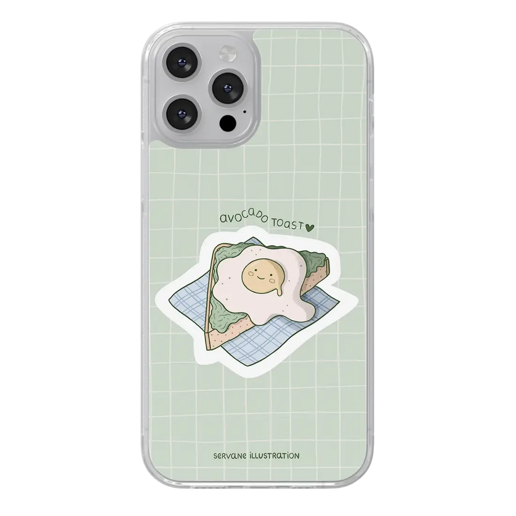 Avocado toast - Servane illustration