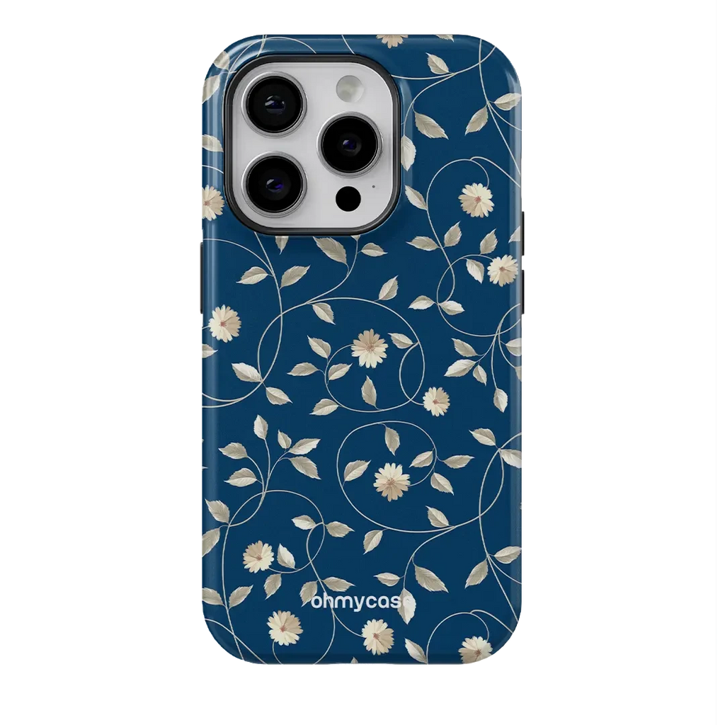 Coque Bold - Blue Flowers