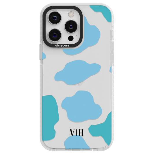 Coque Personnalisée - Blue Initial