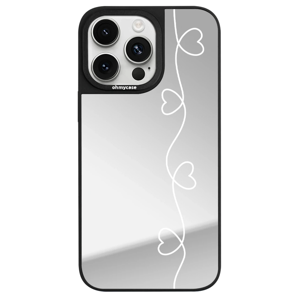 Coque Miroir - Coeur