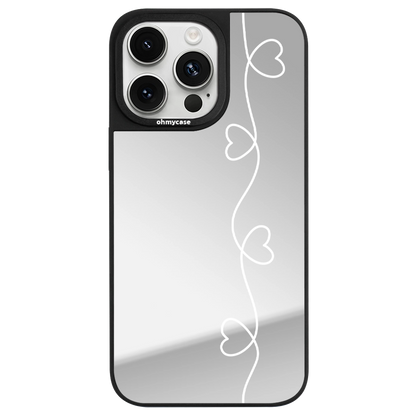 Coque Miroir - Coeur