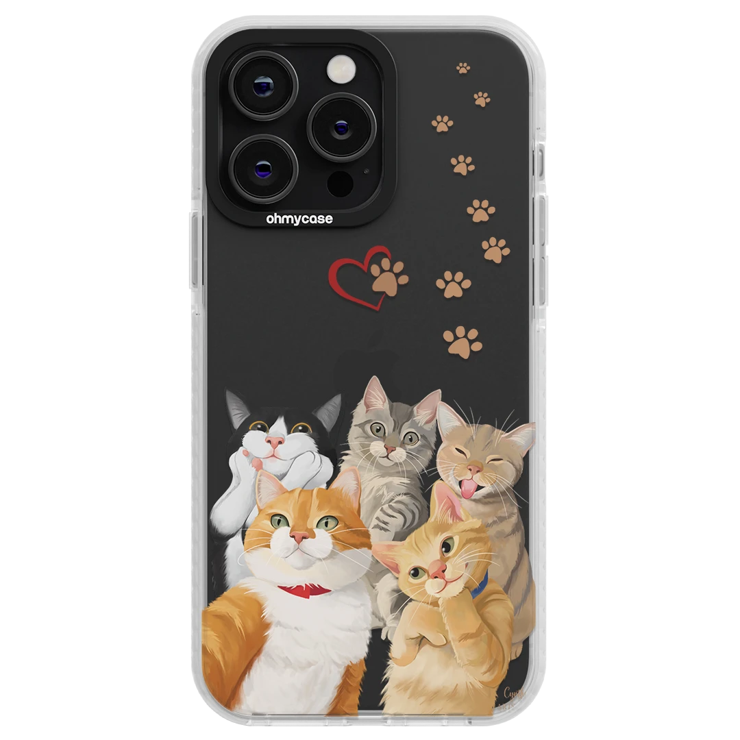 Cats Selfie - Cynthia Artstudio