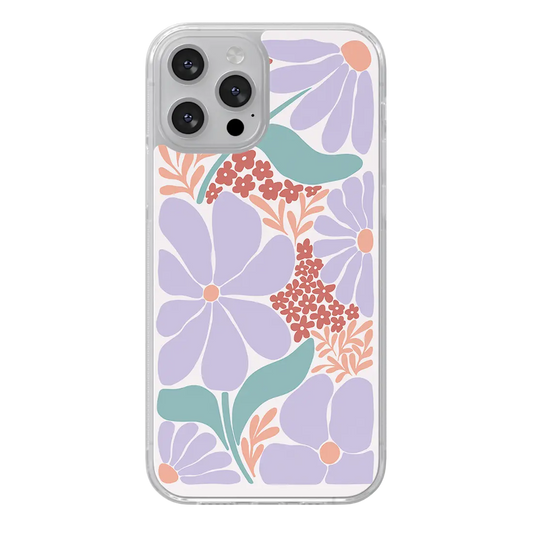 Champs de fleurs violettes - Mélanie L Design