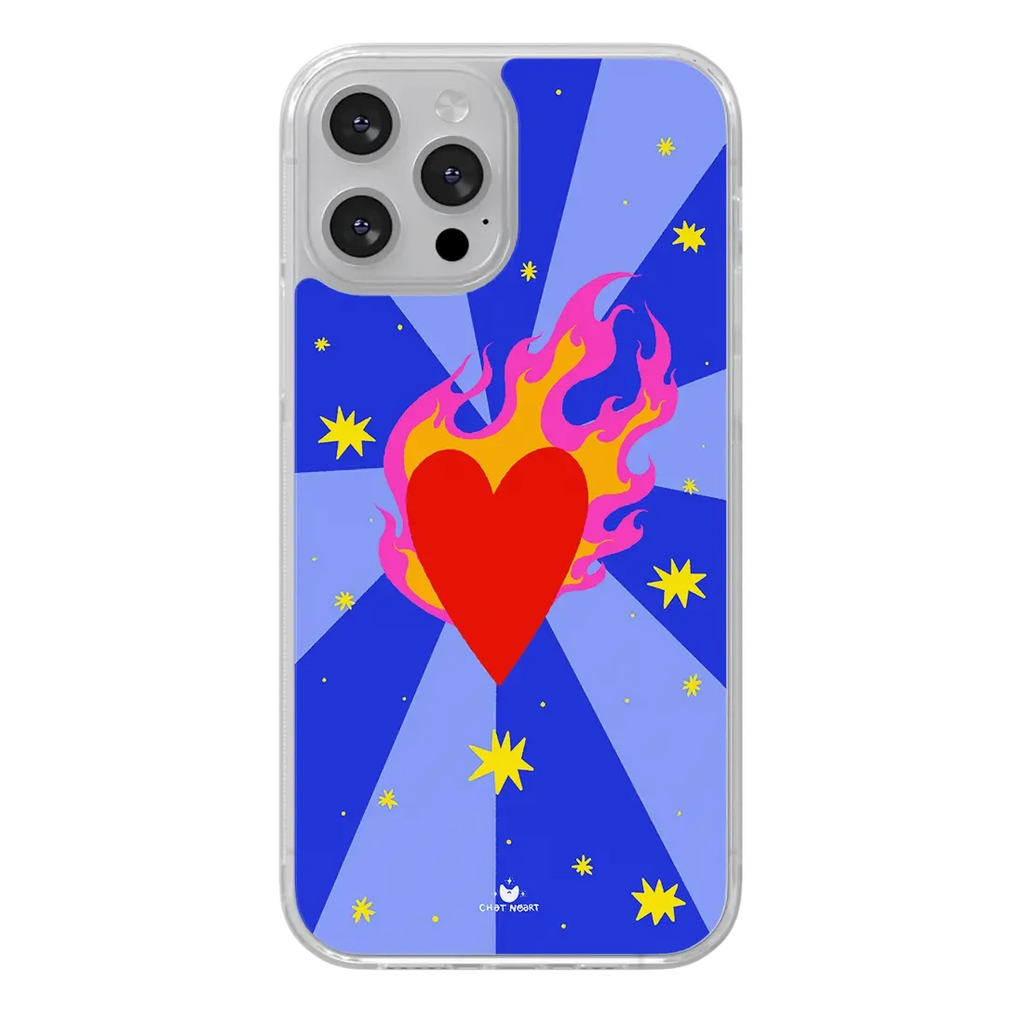 Cœur Enflammé - Chat Noart