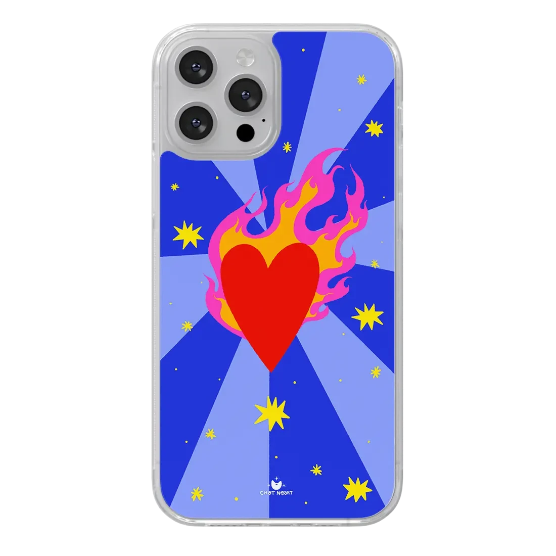 Cœur Enflammé - Chat Noart