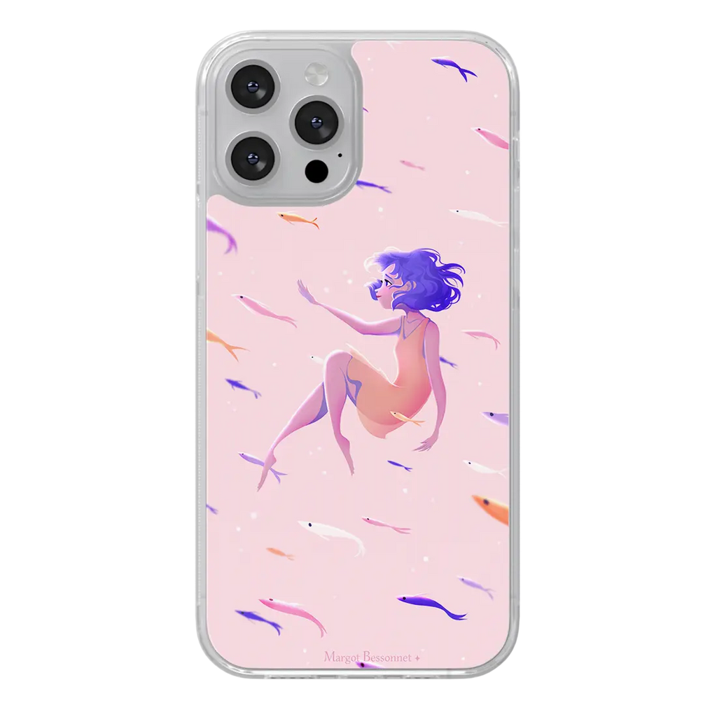 Coque de Téléphone Comme un poisson dans l'eau | ohmycase x Margot Bessonnet