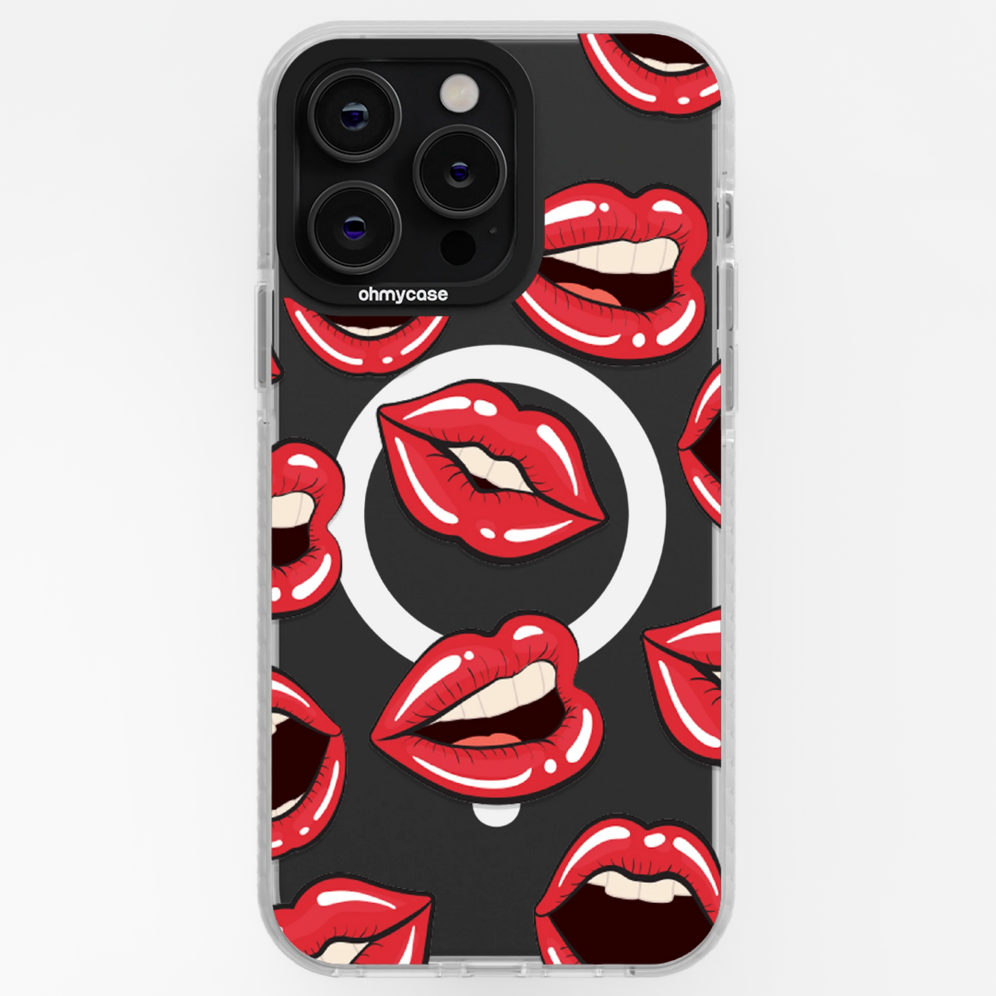 Coque - Lèvres rouges