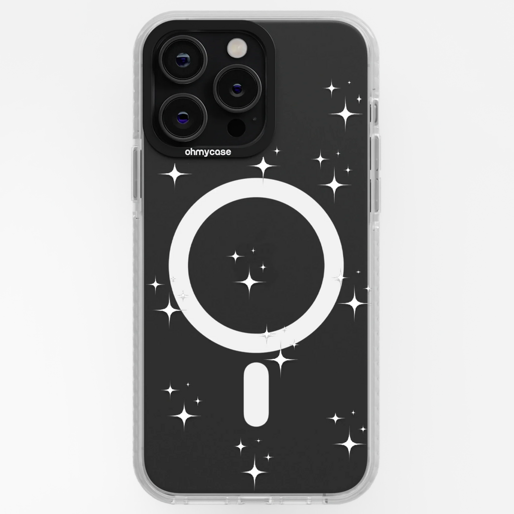 Coque - Paillette (Blanc)