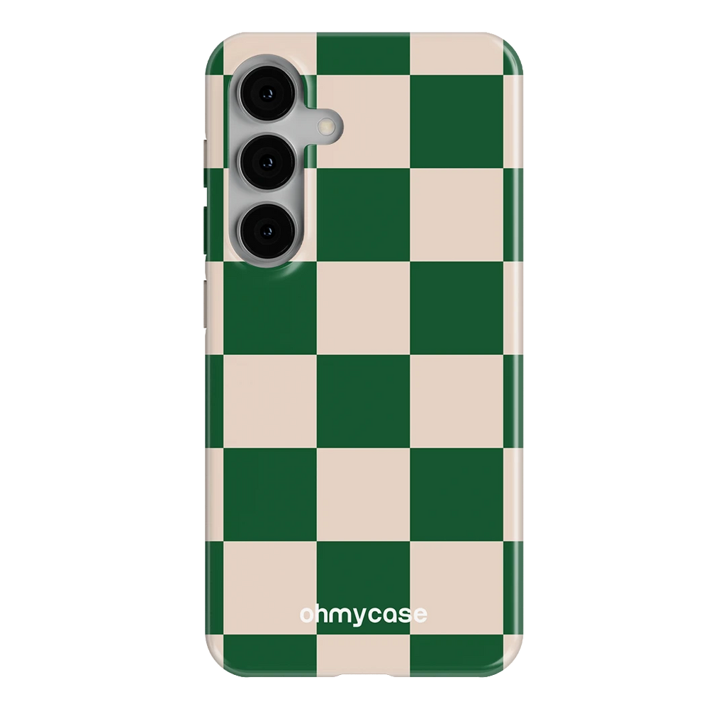 Coque Bold - Green Checkmate