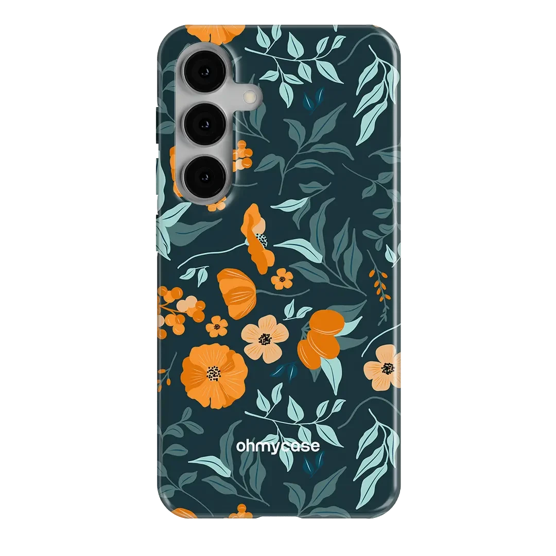 Coque Bold - Orange Flowers