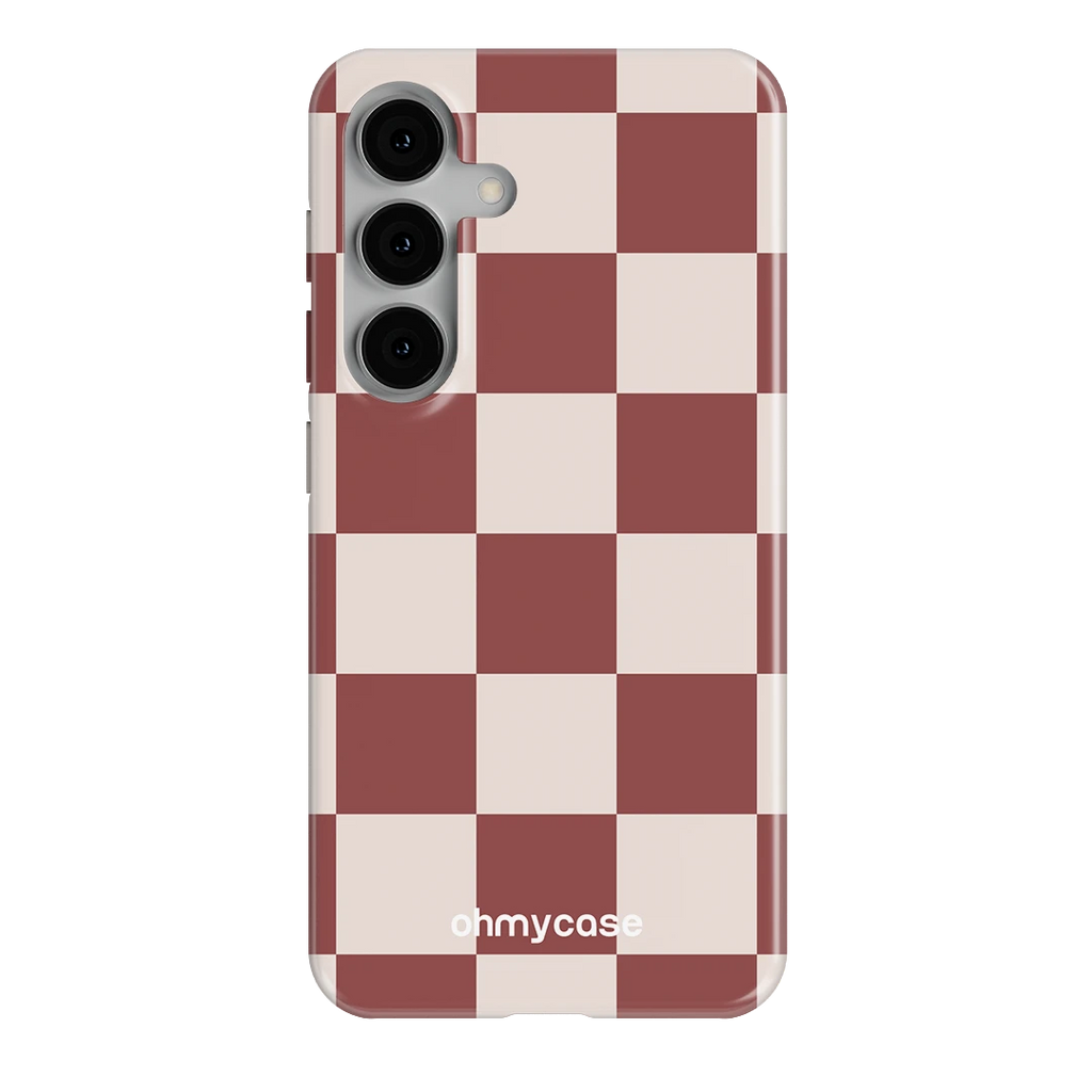 Coque Bold - Purple Checkmate