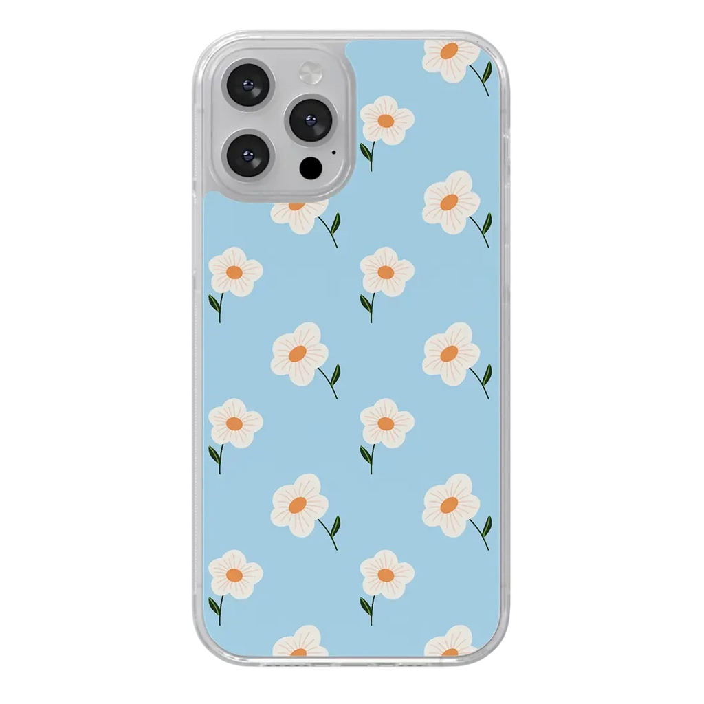 Cute Flowers Blue - Eva Corbisier