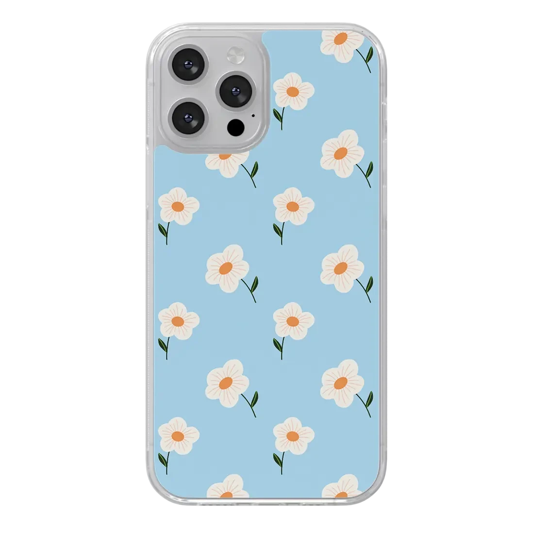 Cute Flowers Blue - Eva Corbisier