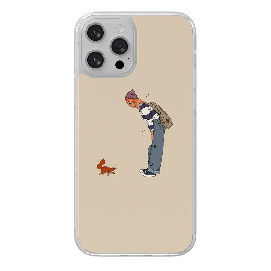 Elie and the squirrel - Clara illustra