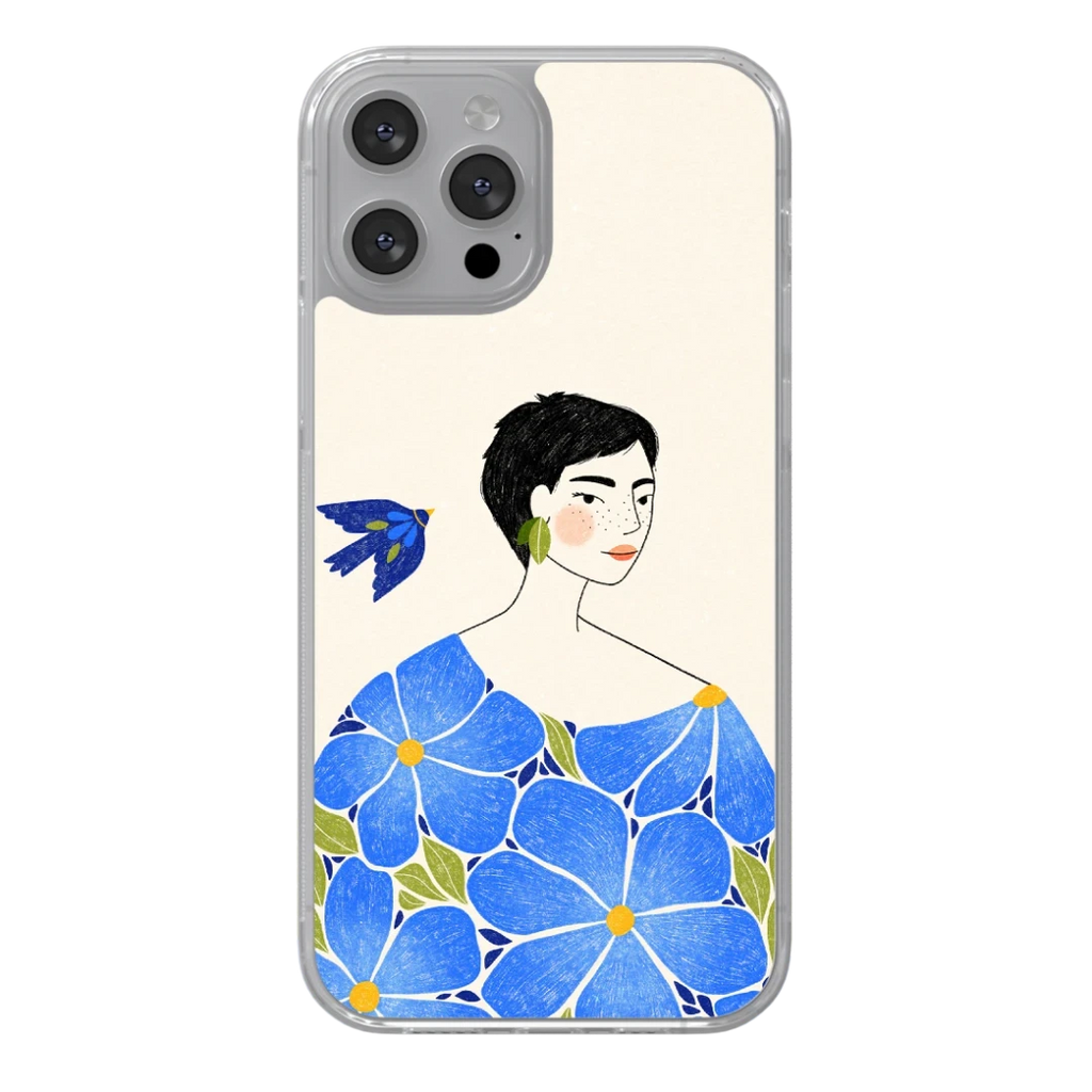 Femme bleue