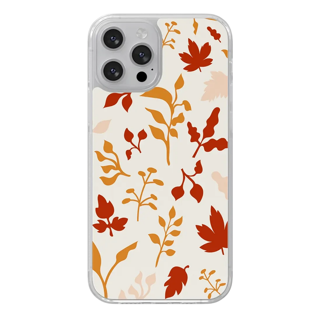 Feuilles automne beige - Eva Corbisier