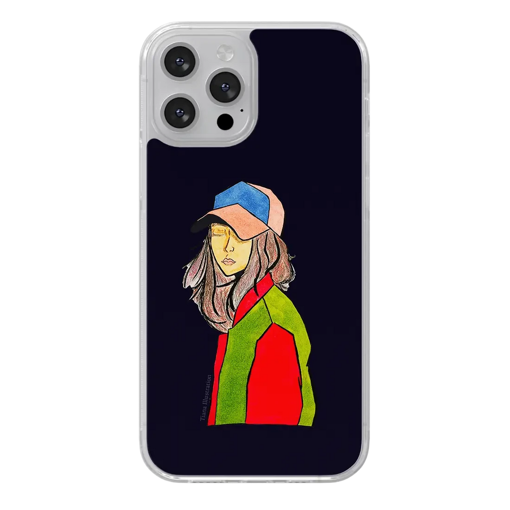 Fille & Casquette Fond Midnight - Tiana Illustration