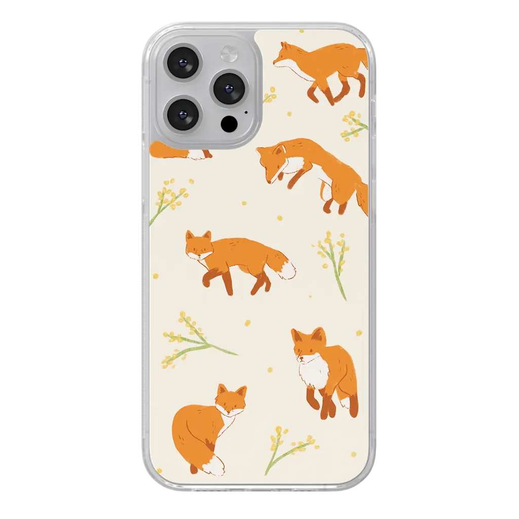 Coque de Téléphone Foxes | OhMyCase x Mélissande Poncet