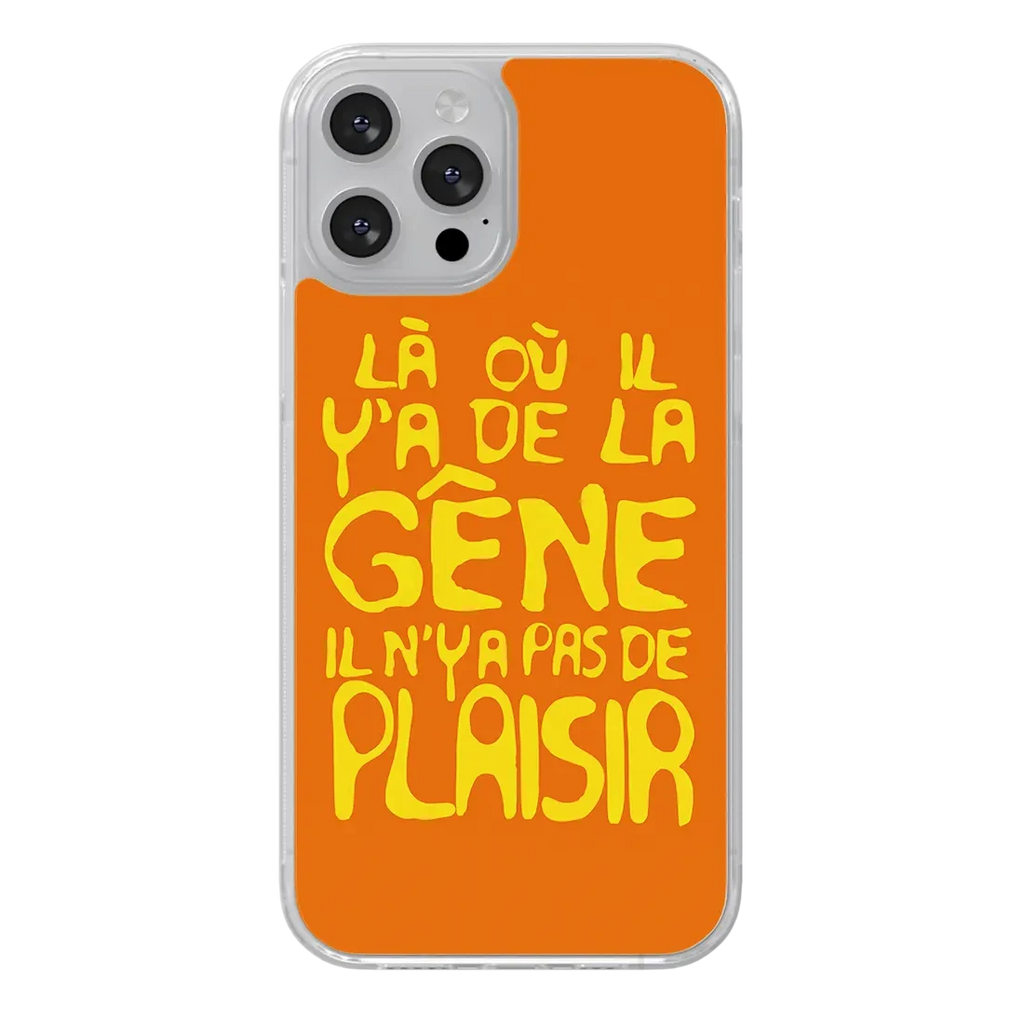 Gêne et plaisir orange - Studio Cfy