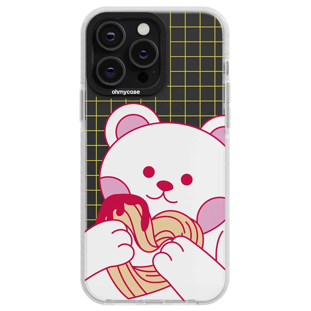 Gourmet Teddy - Blanc - Lucille Roussel