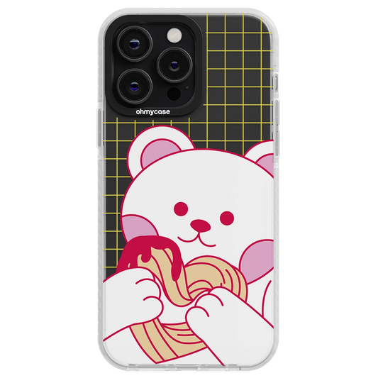 Gourmet Teddy - Blanc - Lucille Roussel