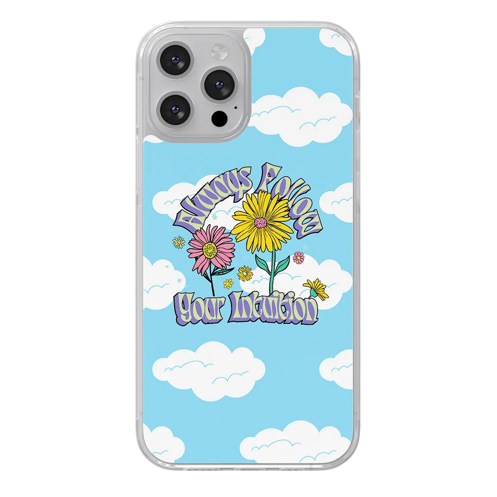 Coque de Téléphone Intuition Nuage Bleu | OhMyCase x Jolane