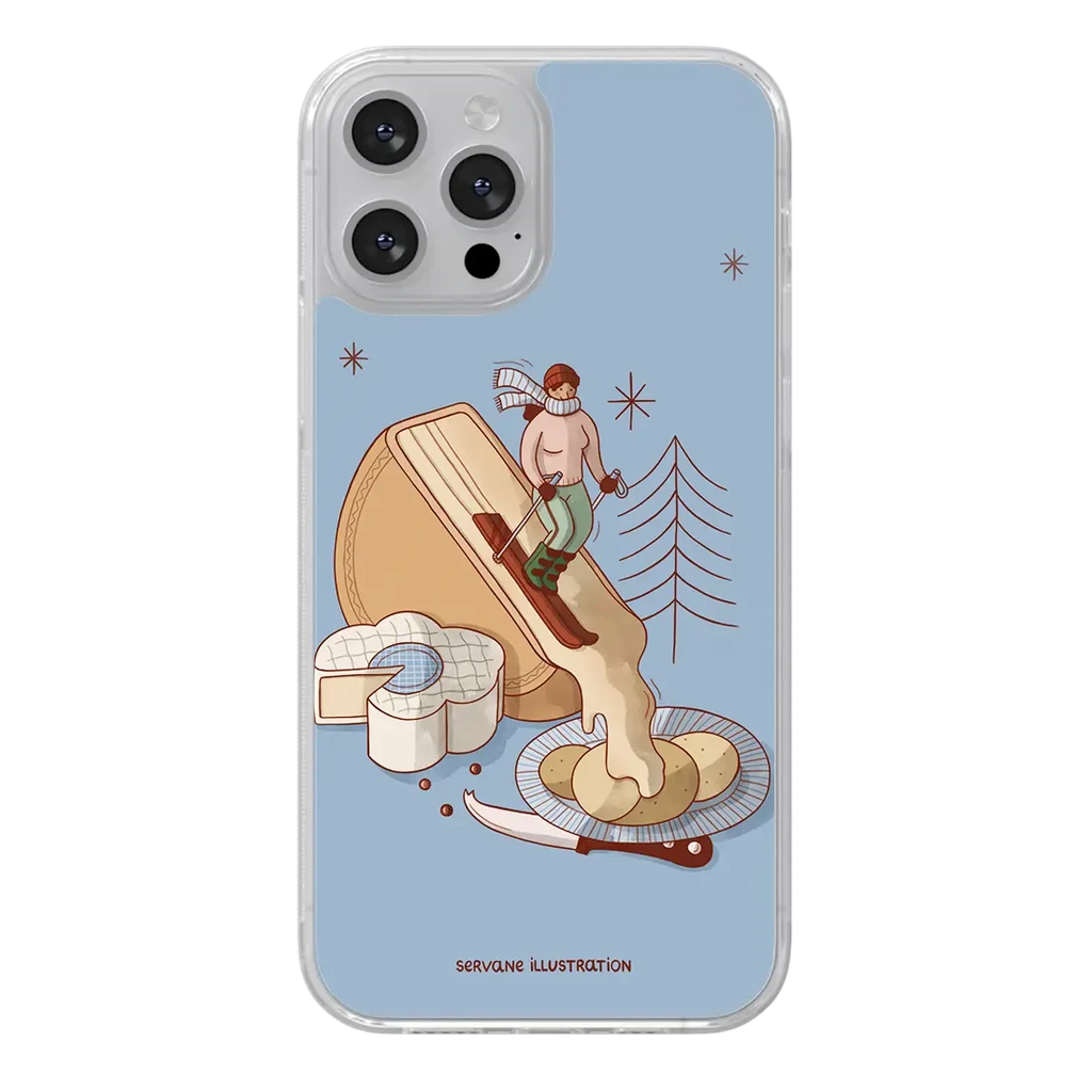 La piste raclette - Servane illustration