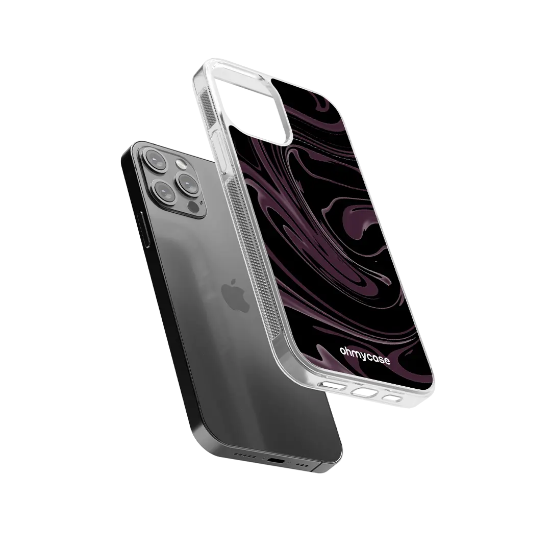 Ohmycase - Coque Liquide Marron