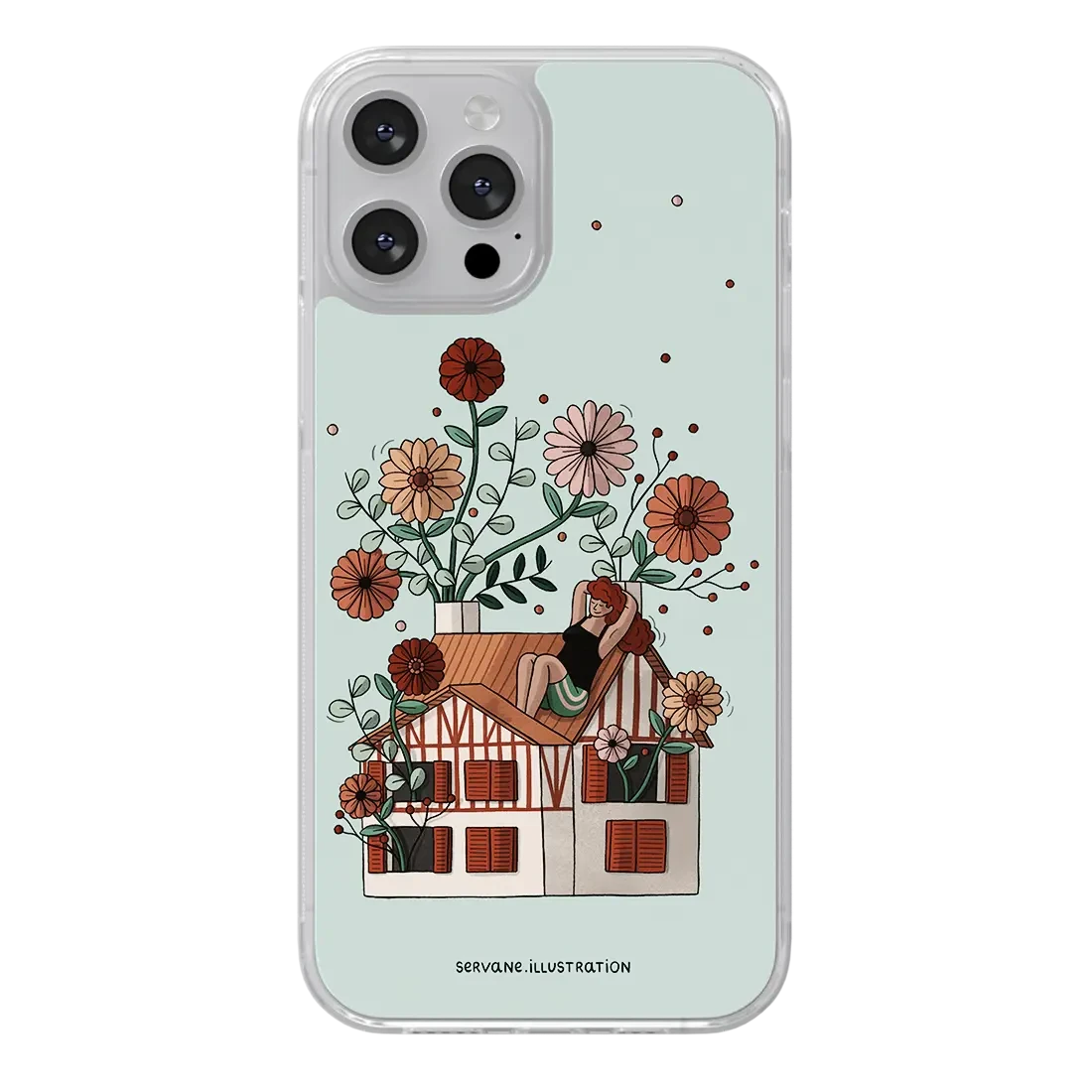 Maison basque - Servane illustration