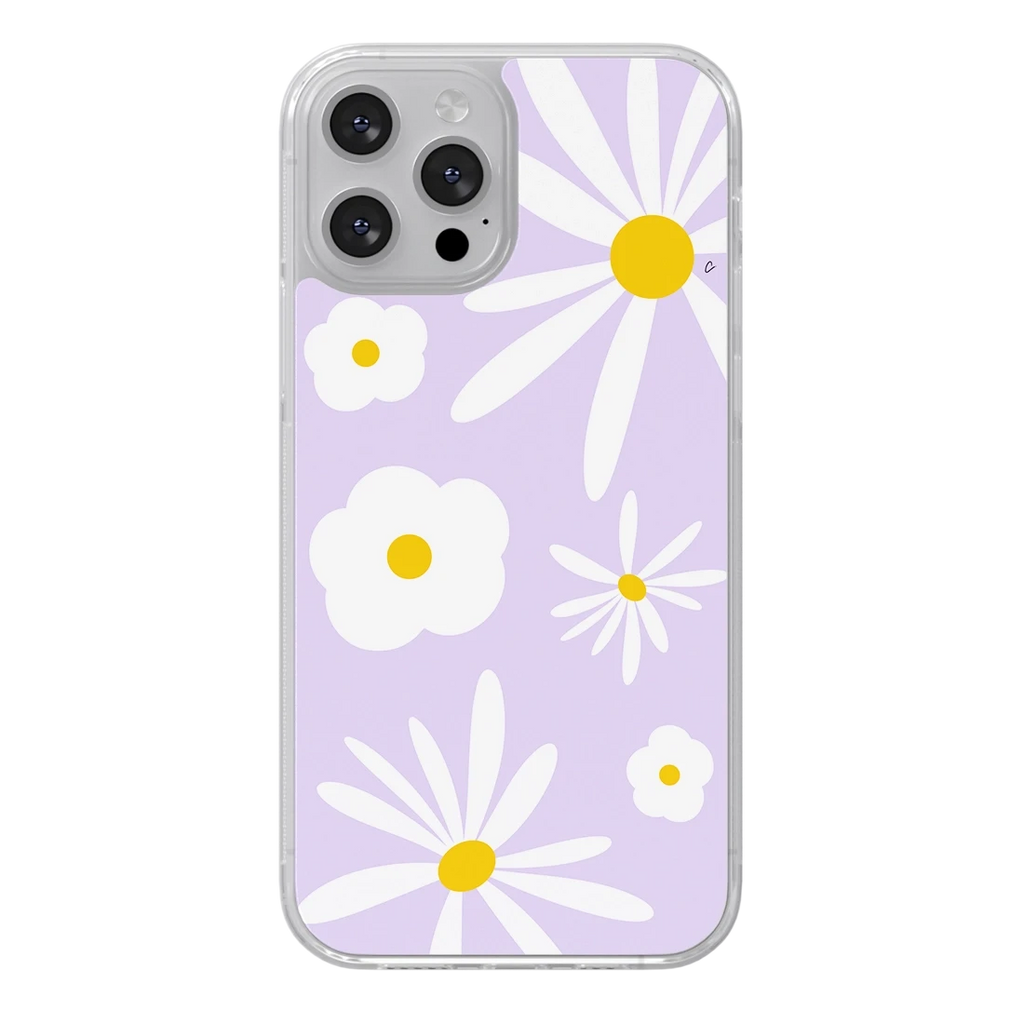 Motif Flowers - Lila - Caroline Cornet