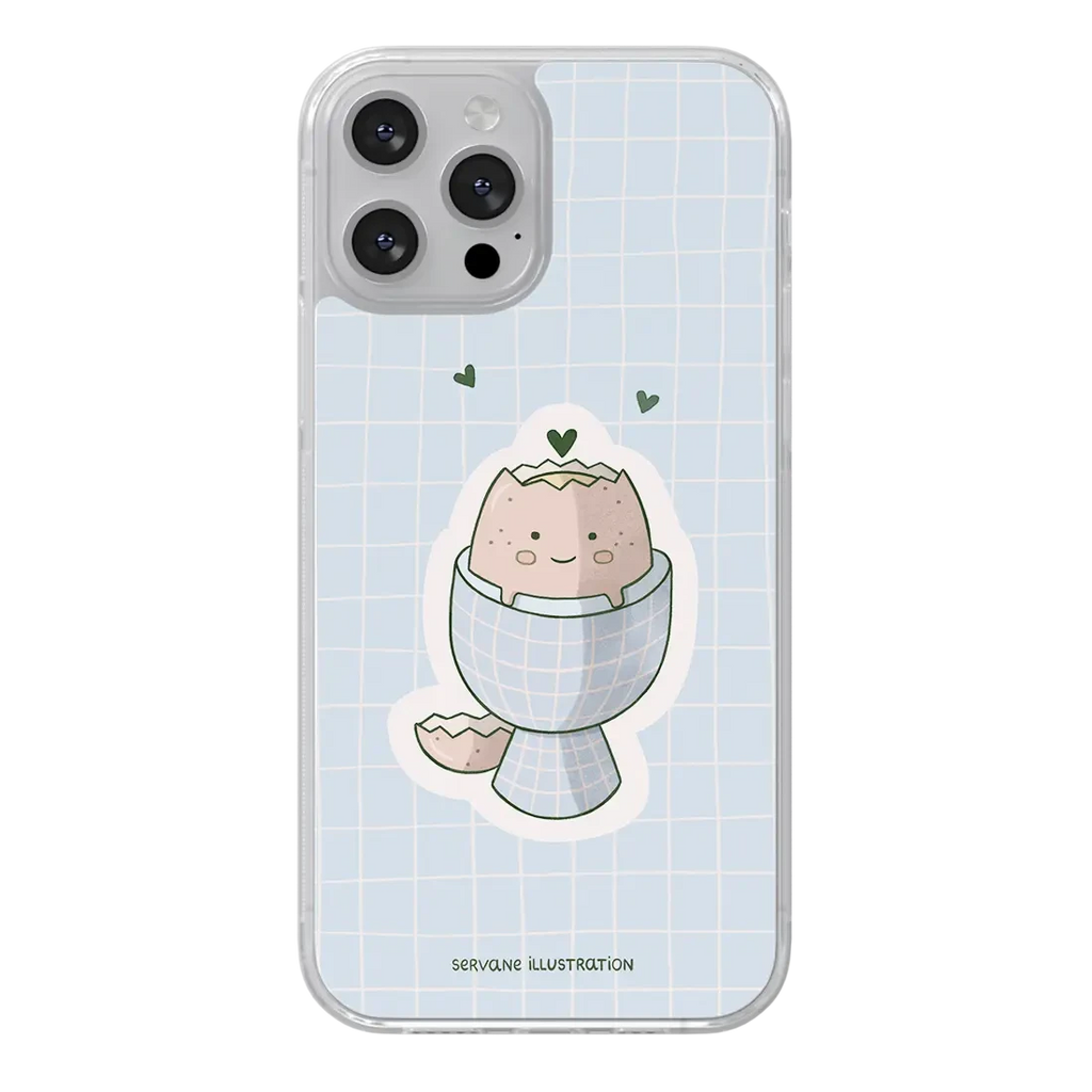 Oeuf à la coque - Servane illustration