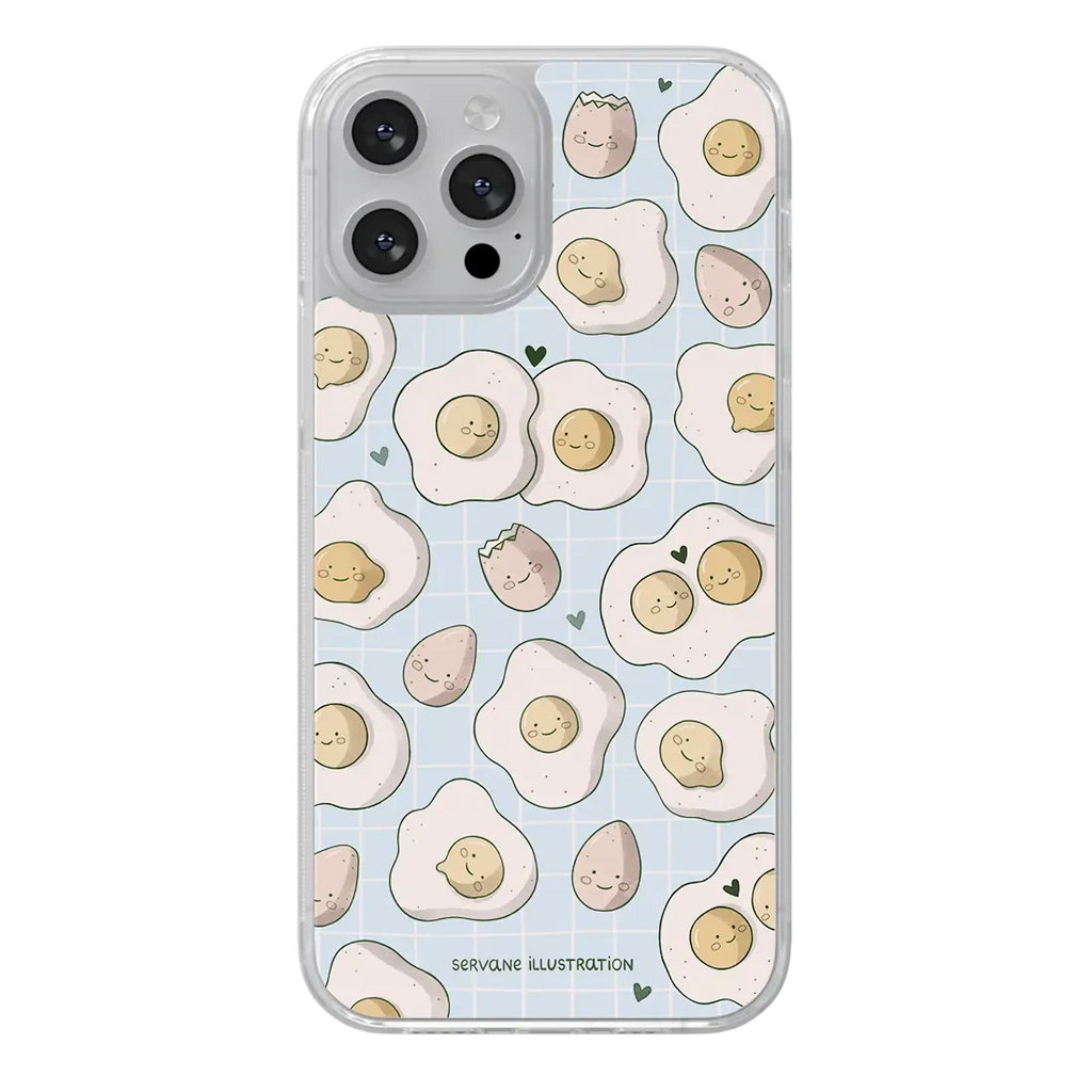 Oeufs au plat - Servane illustration