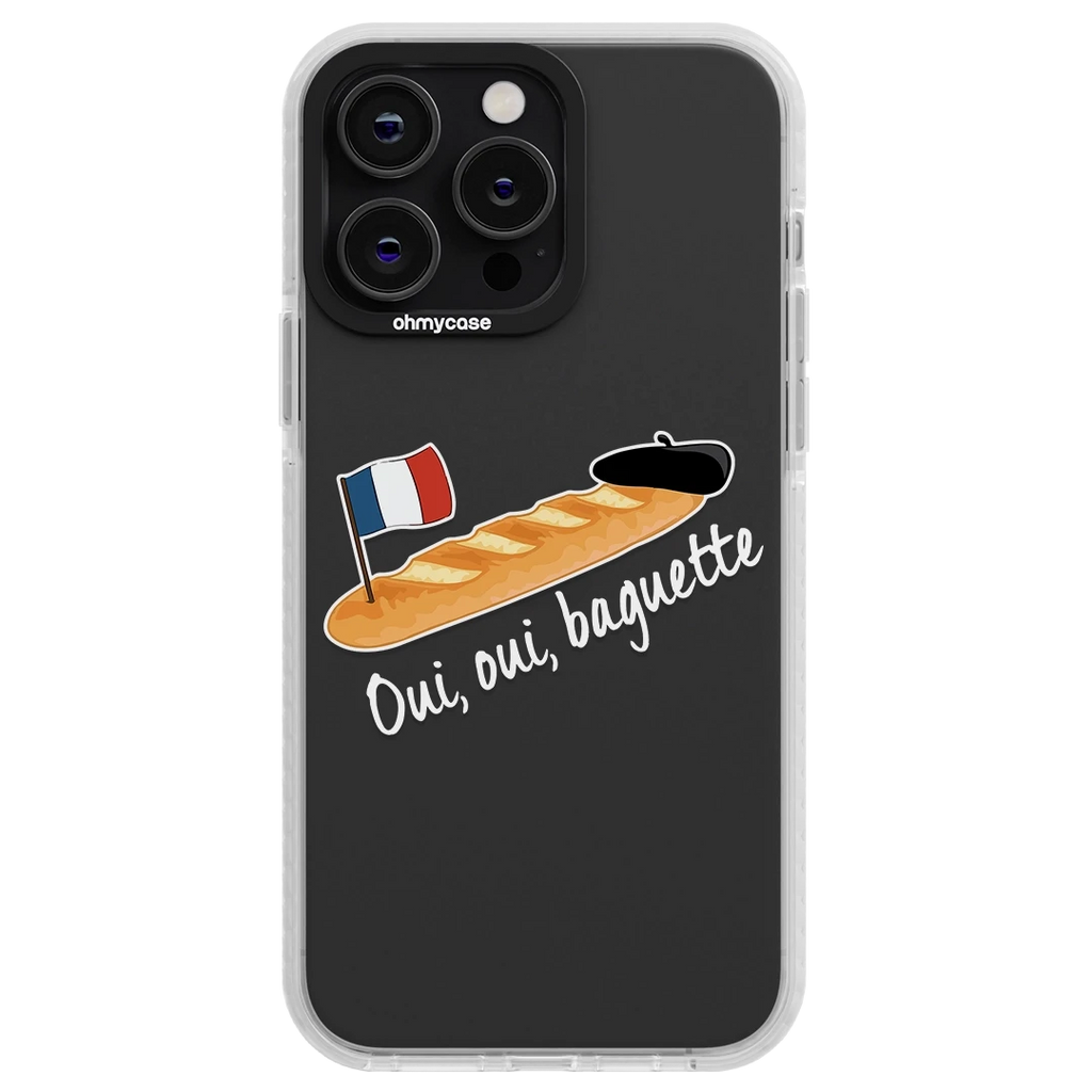 Coque - Oui,oui,baguette (Blanc)