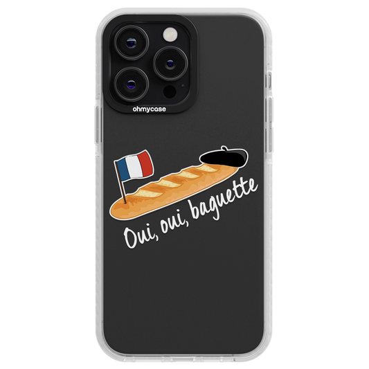 Coque - Oui,oui,baguette (Blanc)