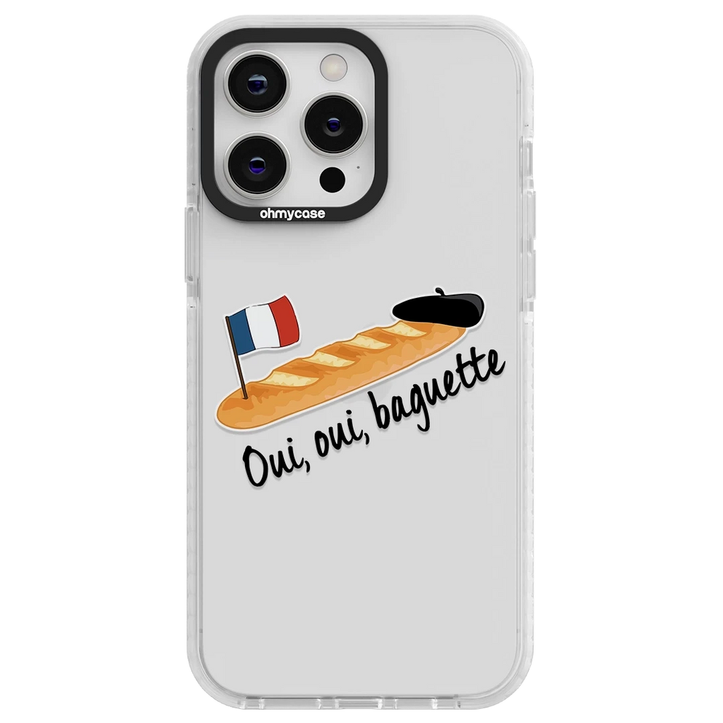 Coque - Oui,oui,baguette (Noir)