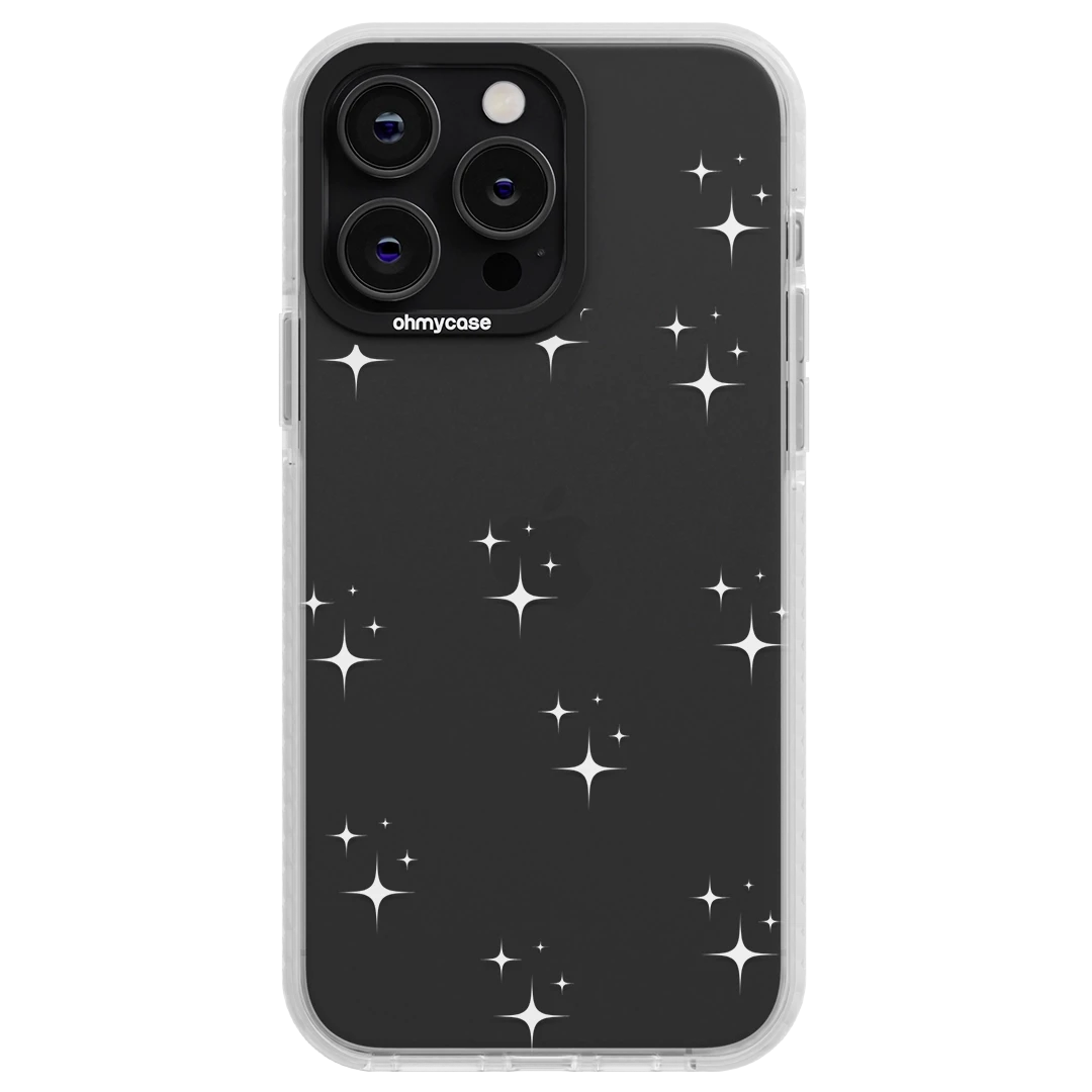 Shell - Glitter (White) 