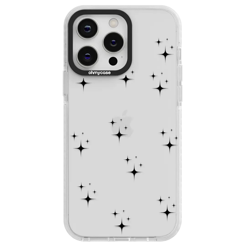 Coque - Paillette (Noir)