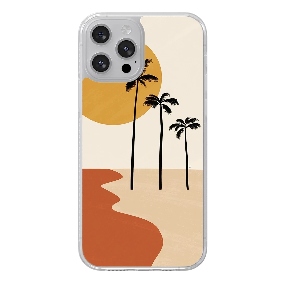 Palm And Sea - Caroline Cornet