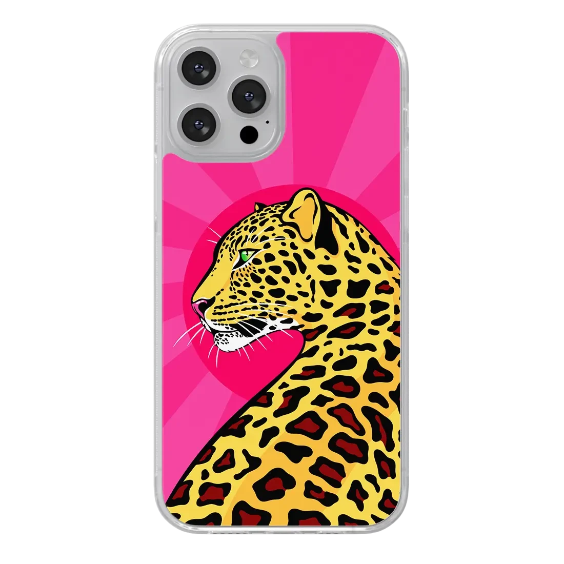 Pink sunset leopard - Jenny Rattina