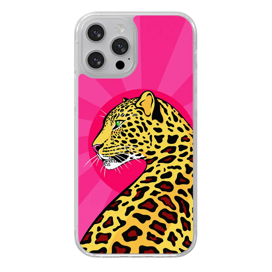 Pink sunset leopard - Jenny Rattina