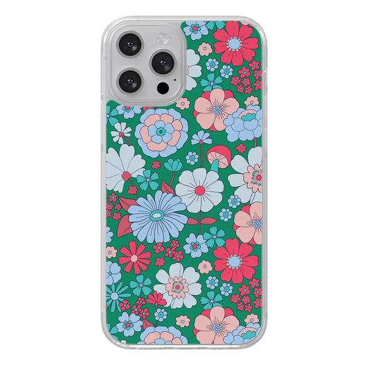 RETRO-FLOWERS-GREEN - CHACHAPOP