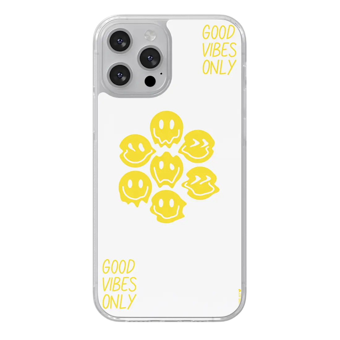  Coque de Téléphone Smiley Jaune | OhMyCase x Jolane