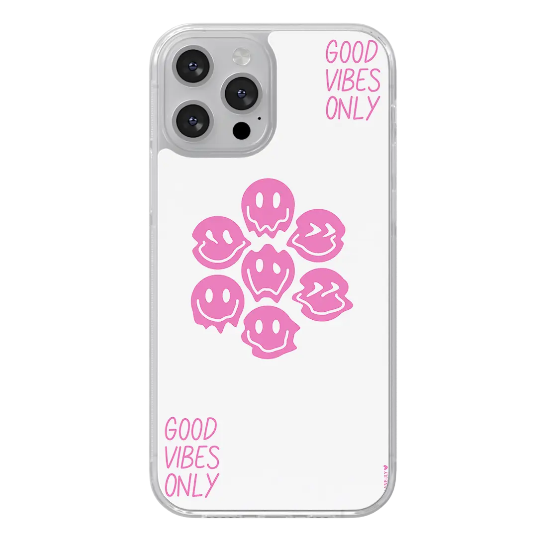 Coque de Téléphone Smiley Rose | OhMyCase x Jolane